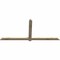 Ekena Millwork Eugene Rough Sawn Timber Gable Bracket, Douglas Fir, 84"W x 38"H x 2"D x 4"F, 11/12 Pitch GBW084X38X0204EUG00RDF - alternate 5